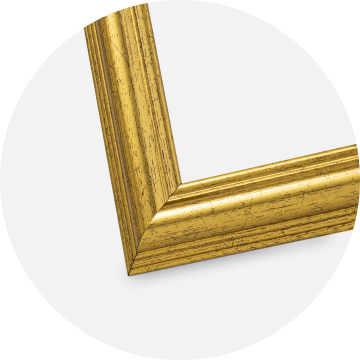 Rahmen Västkusten Acrylglas Gold 30x40 cm