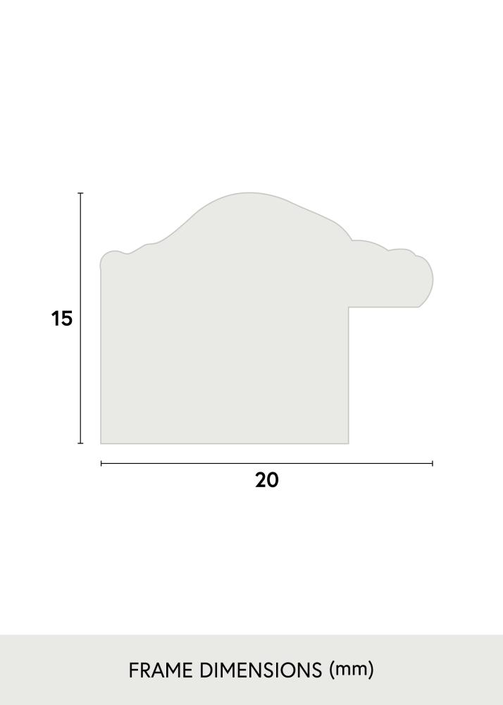 Rahmen Frigg Silber 15x23 cm