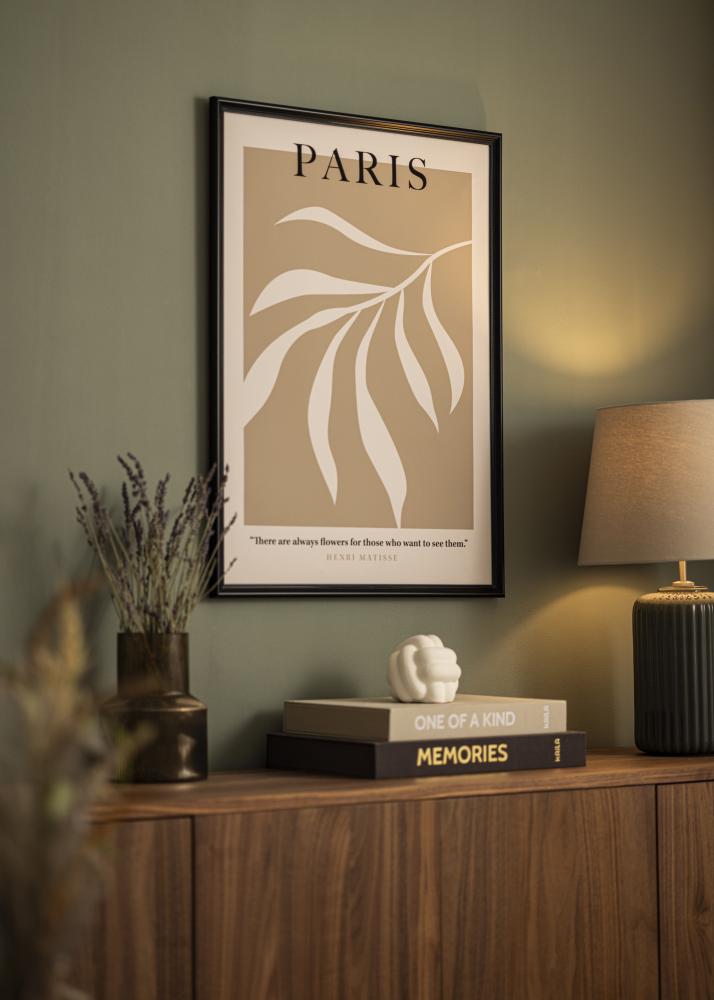 Rahmen Gala Acrylglas Schwarz 30x40 cm