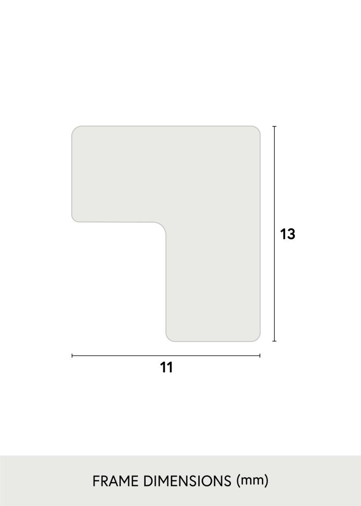 Rock Schwarz Aufklappbarer Rahmen 10x15 cm