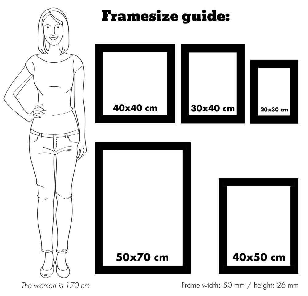 Rahmen Rokoko Silber 30x40 cm