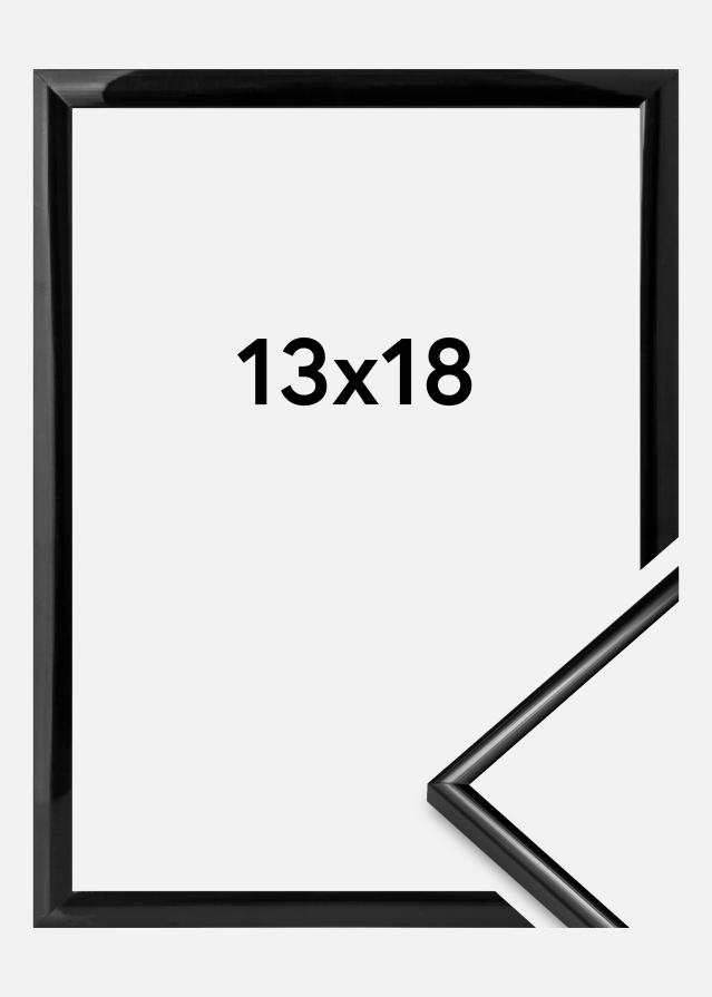Rahmen New Lifestyle Acrylglas Schwarz 13x18 cm