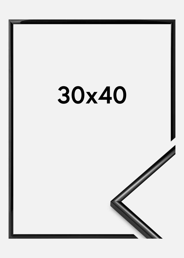Rahmen Scandi Acrylglas Schwarz 30x40 cm