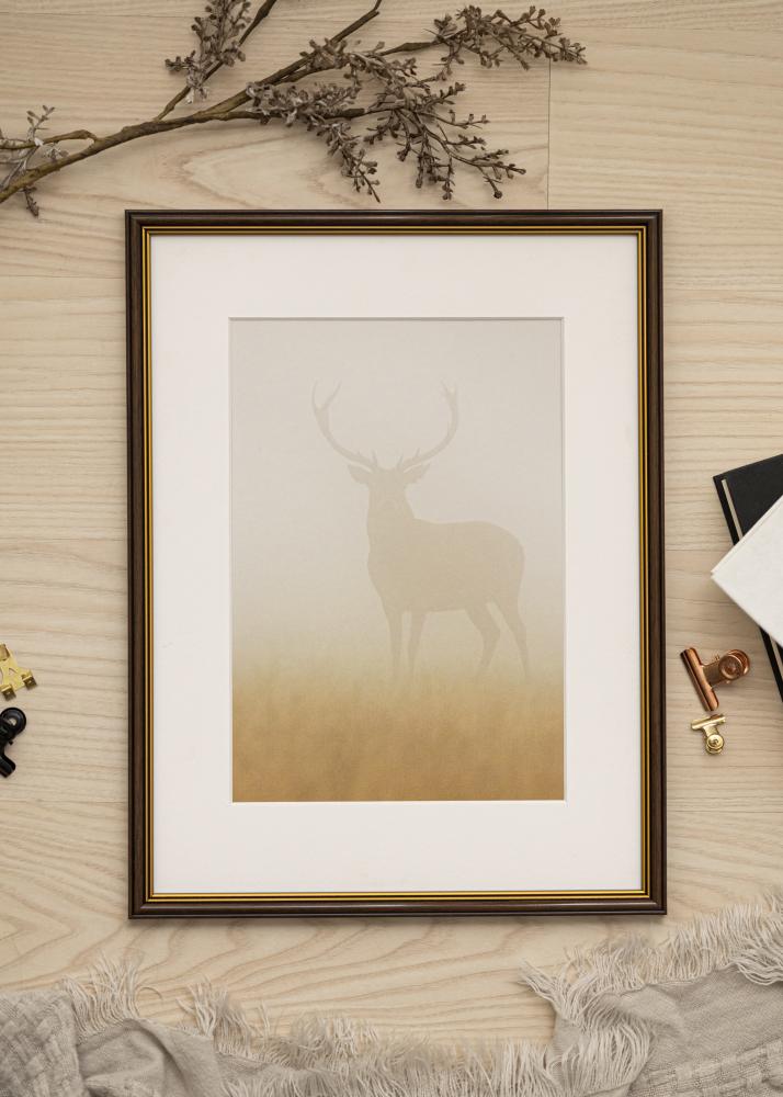 Rahmen Classic Walnuss 15x20 cm