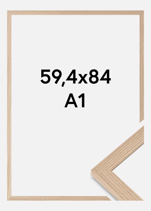 Rahmen BGA Classic Acrylglas Eiche 59,4x84,1 cm (A1)