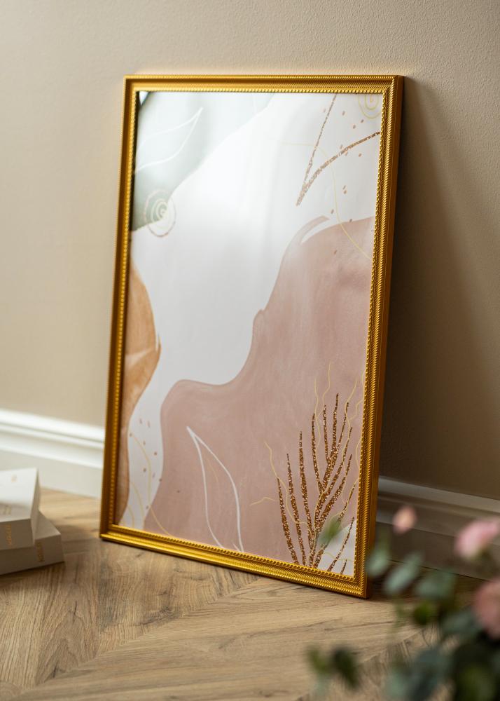 Rahmen Lattice Acrylglas Gold 40x60 cm