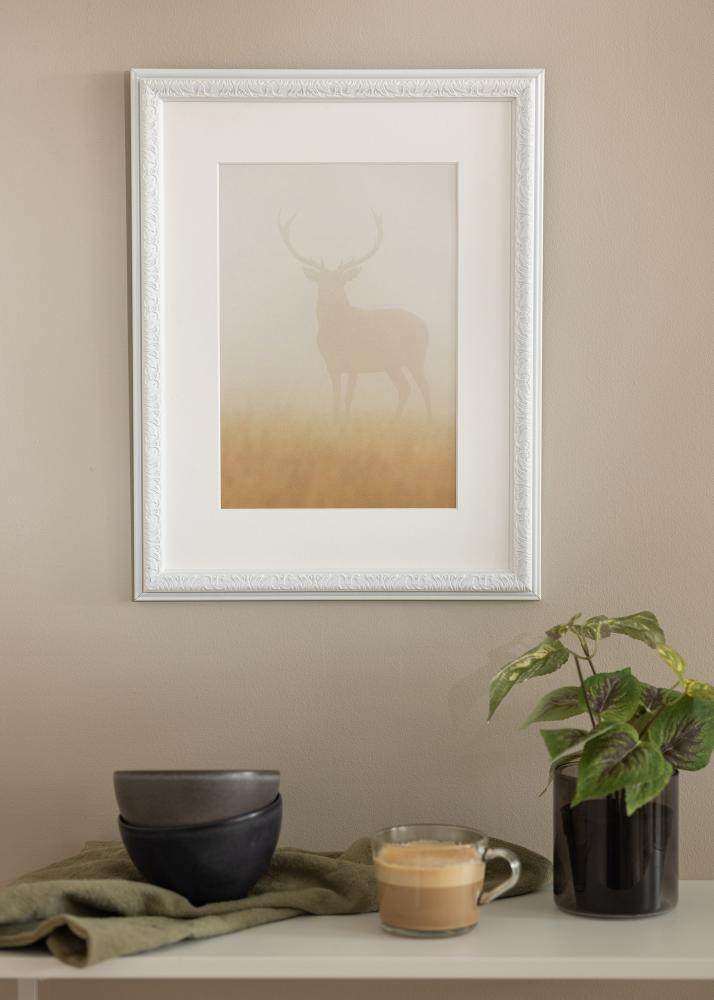 Rahmen Nostalgia Weiß 10x15 cm