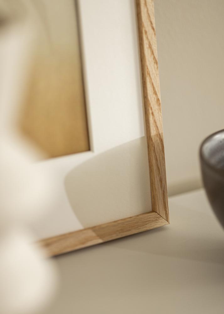 Rahmen E-Line Acrylglas Eiche 70x100 cm