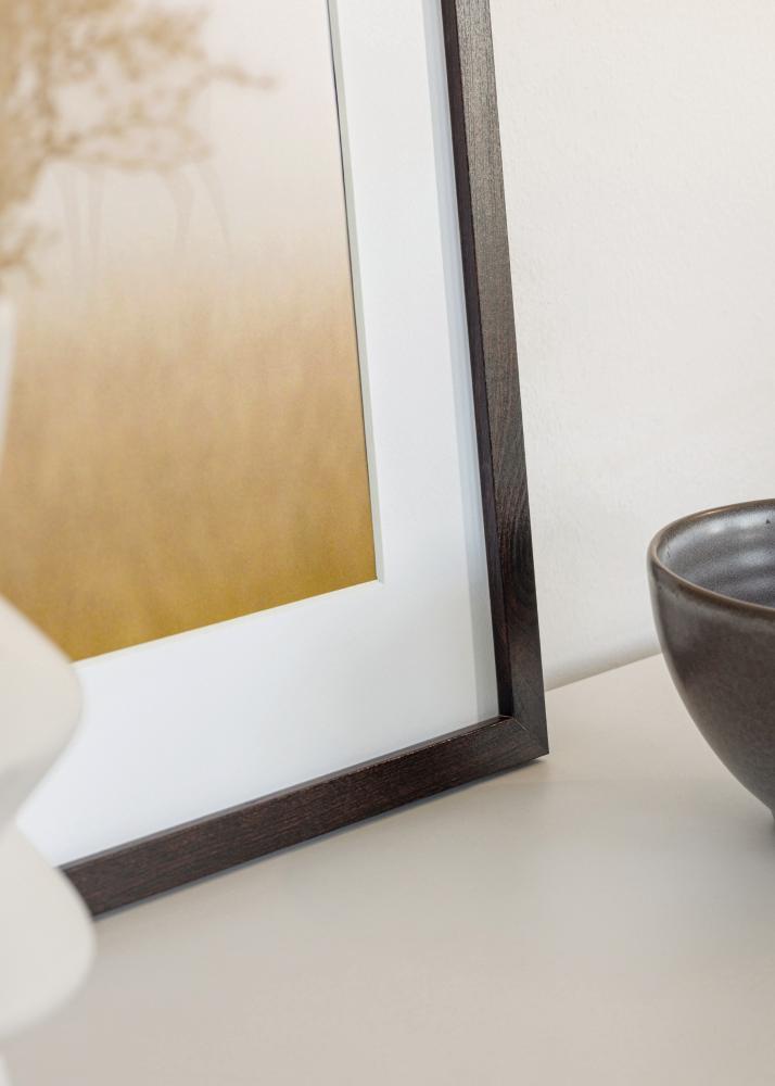 Rahmen Trendy Acrylglas Walnuss 50x70 cm
