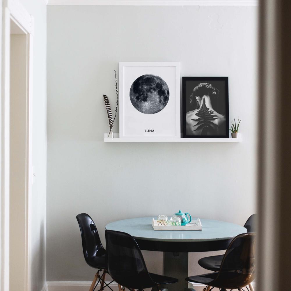 Bilderleiste Weiß 30 cm