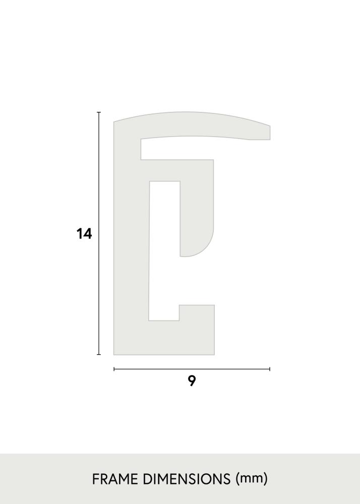 Rahmen New Lifestyle Edelstahl - 10x15 cm