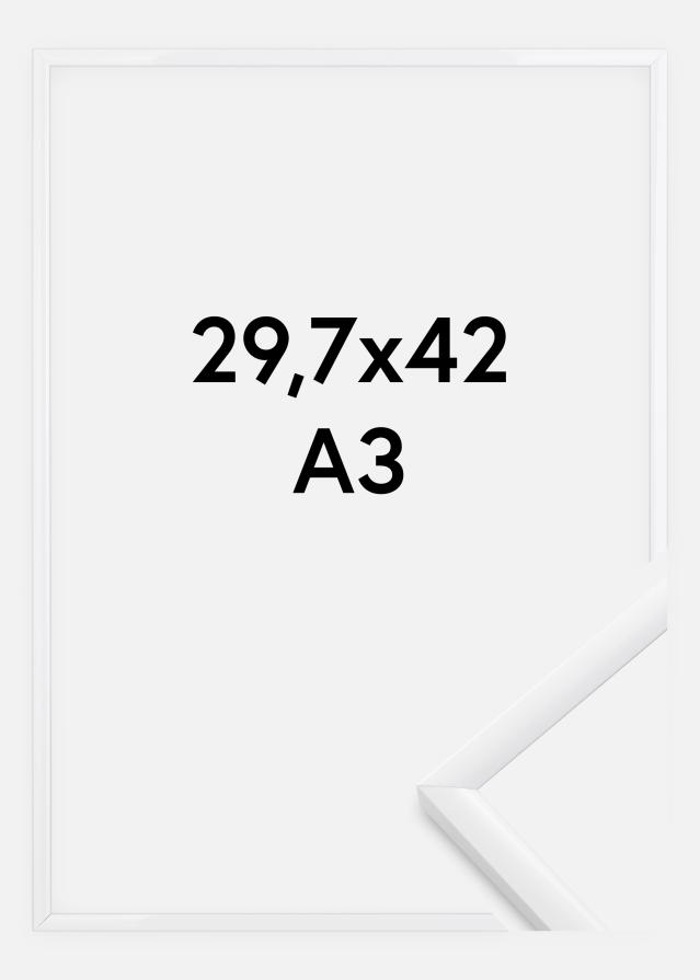 Rahmen New Lifestyle Acrylglas Weiß 29,7x42 cm (A3)