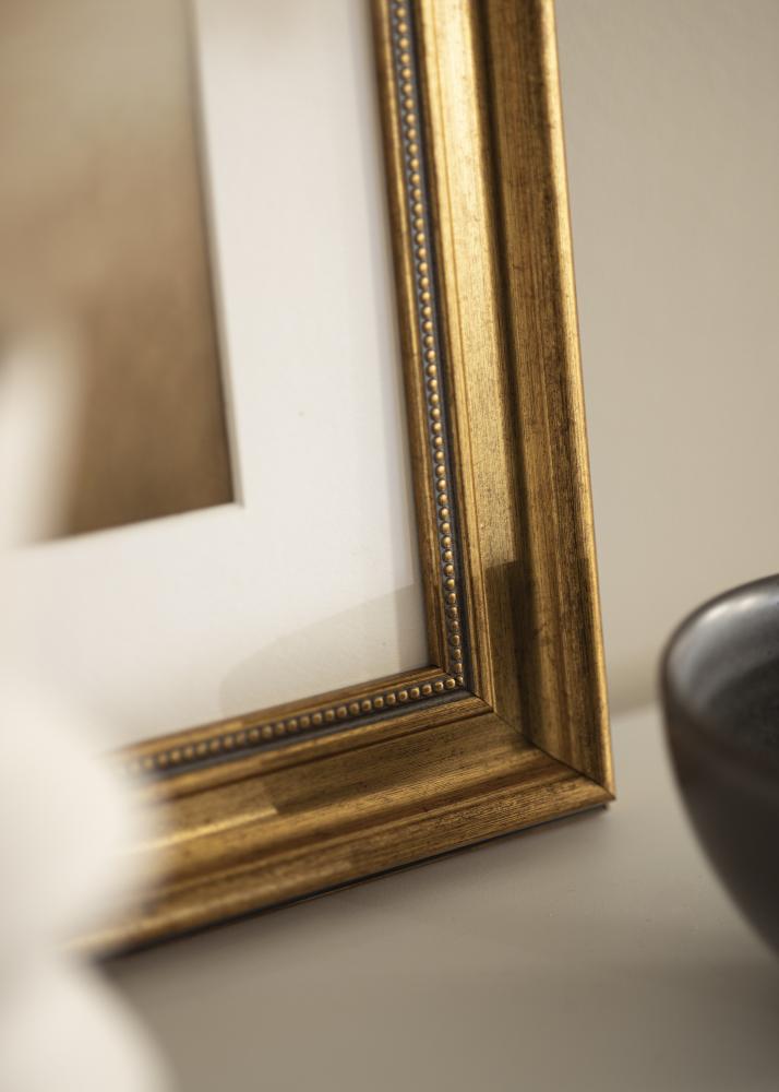 Rahmen Rokoko Acrylglas Gold 30x40 cm