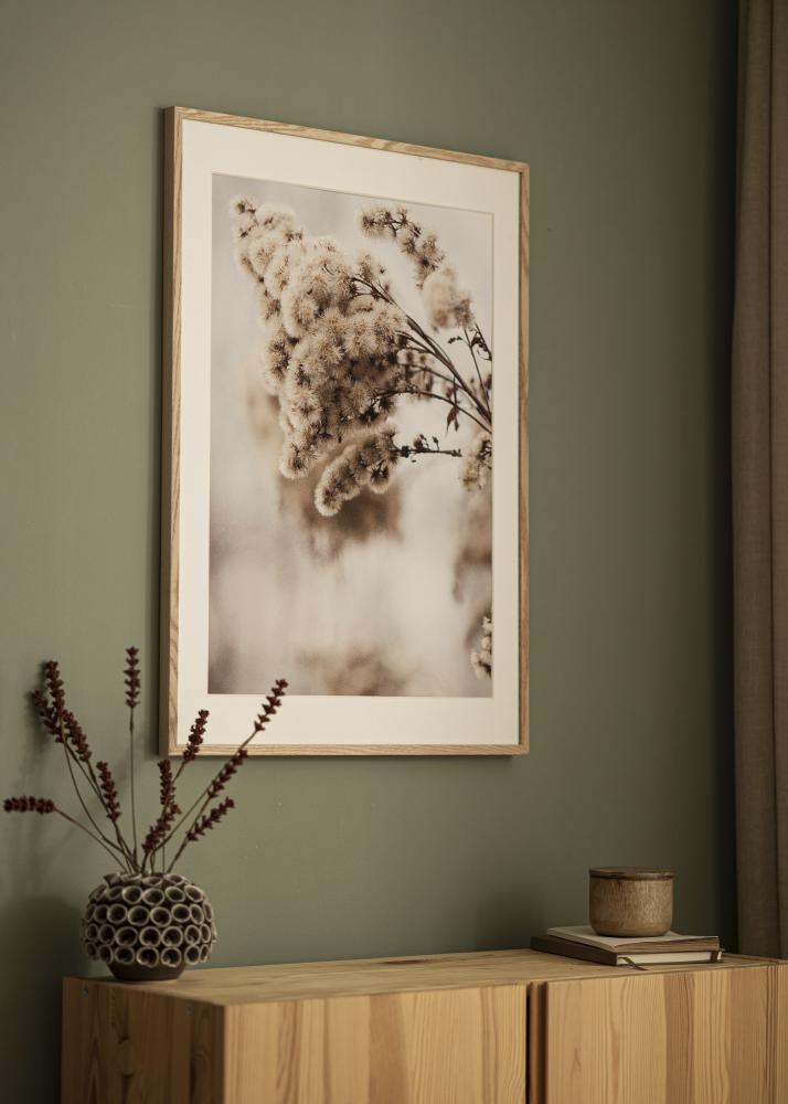 Rahmen E-Line Acrylglas Eiche 70x100 cm