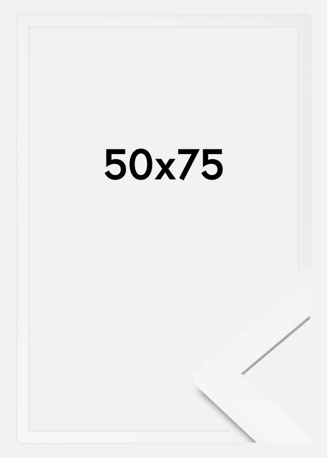 Rahmen BGA Classic Acrylglas Weiß 50x75 cm