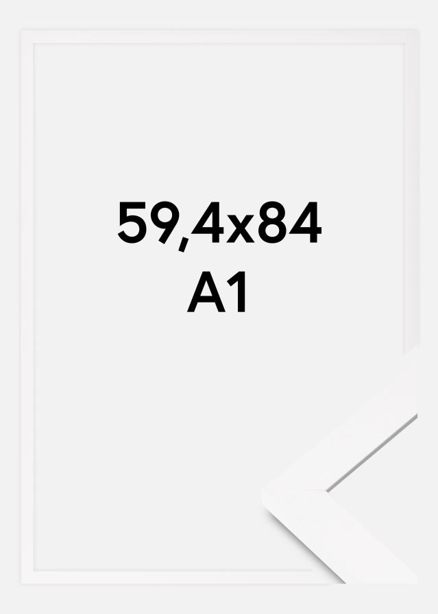 Rahmen BGA Classic Acrylglas Weiß 59,4x84,1 cm (A1)
