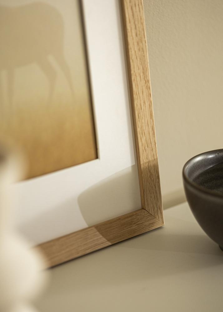 Rahmen Trendline Acrylglas Eiche 30x80 cm