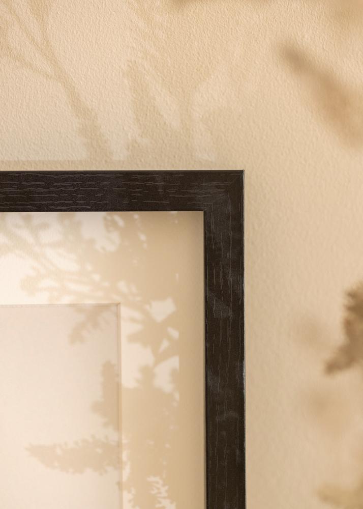 BGA Objektrahmen Acrylglas Schwarz 40x60 cm