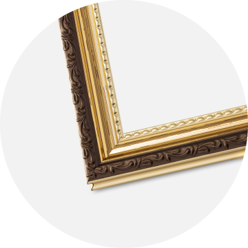 Rahmen Abisko Acrylglas Gold 50x70 cm